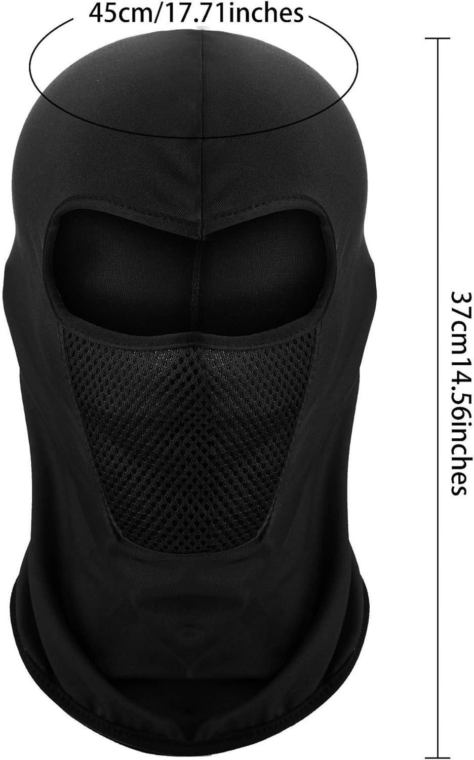 6 Pieces Balaclava Ski Mask Sun Protection Full Face Cover Breathable Balaclava Face Mask for Motorcycle and Cycling