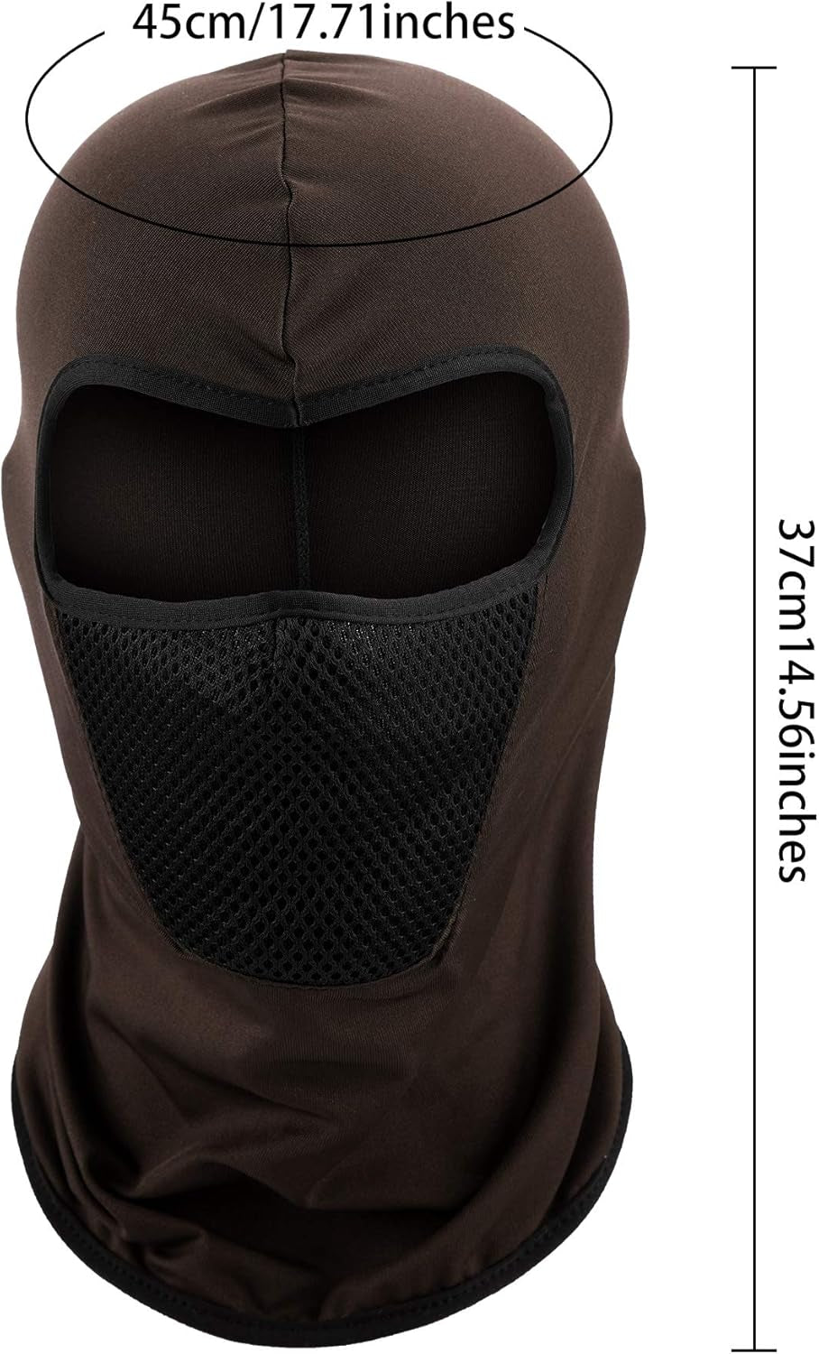 6 Pieces Balaclava Ski Mask Sun Protection Full Face Cover Breathable Balaclava Face Mask for Motorcycle and Cycling