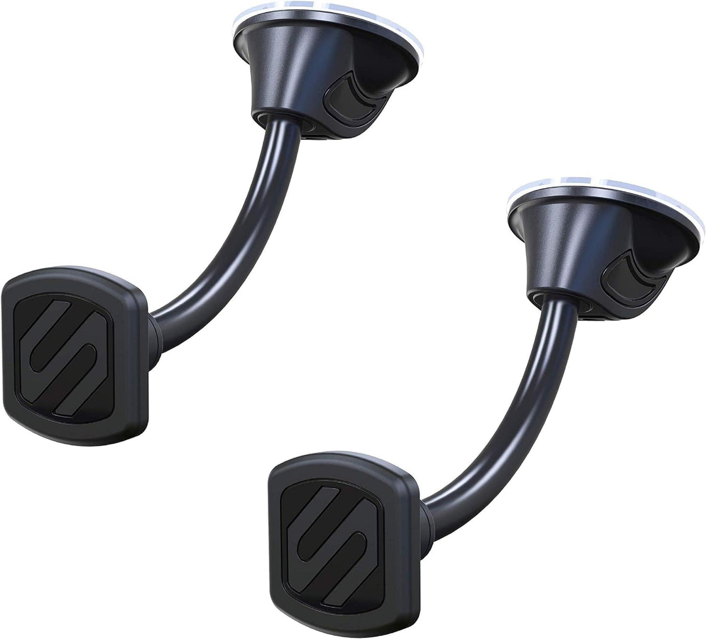 MAGWSM-10PKFLT Magicmount Magnetic Suction Cup Phone Mount for Car Dashboard or Windshield, 360° Adjustable Magnet Head, Universal Cell Phone Holder for Iphone, Samsung & More (Pack of 10)