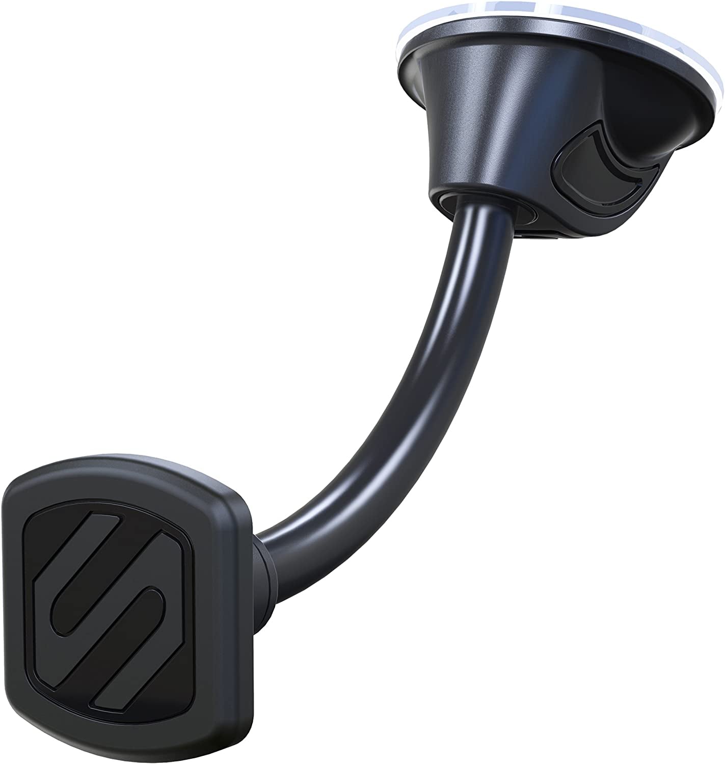 MAGWSM-10PKFLT Magicmount Magnetic Suction Cup Phone Mount for Car Dashboard or Windshield, 360° Adjustable Magnet Head, Universal Cell Phone Holder for Iphone, Samsung & More (Pack of 10)